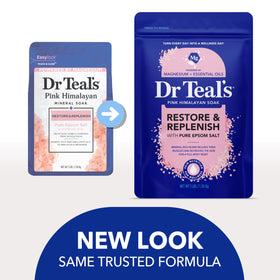 Dr Teal's Epsom Salt Magnesium Soak with Pink Himalayan Salt
