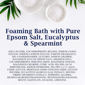 Dr Teal's Eucalyptus & Spearmint Body Wash set on a bathroom shelf