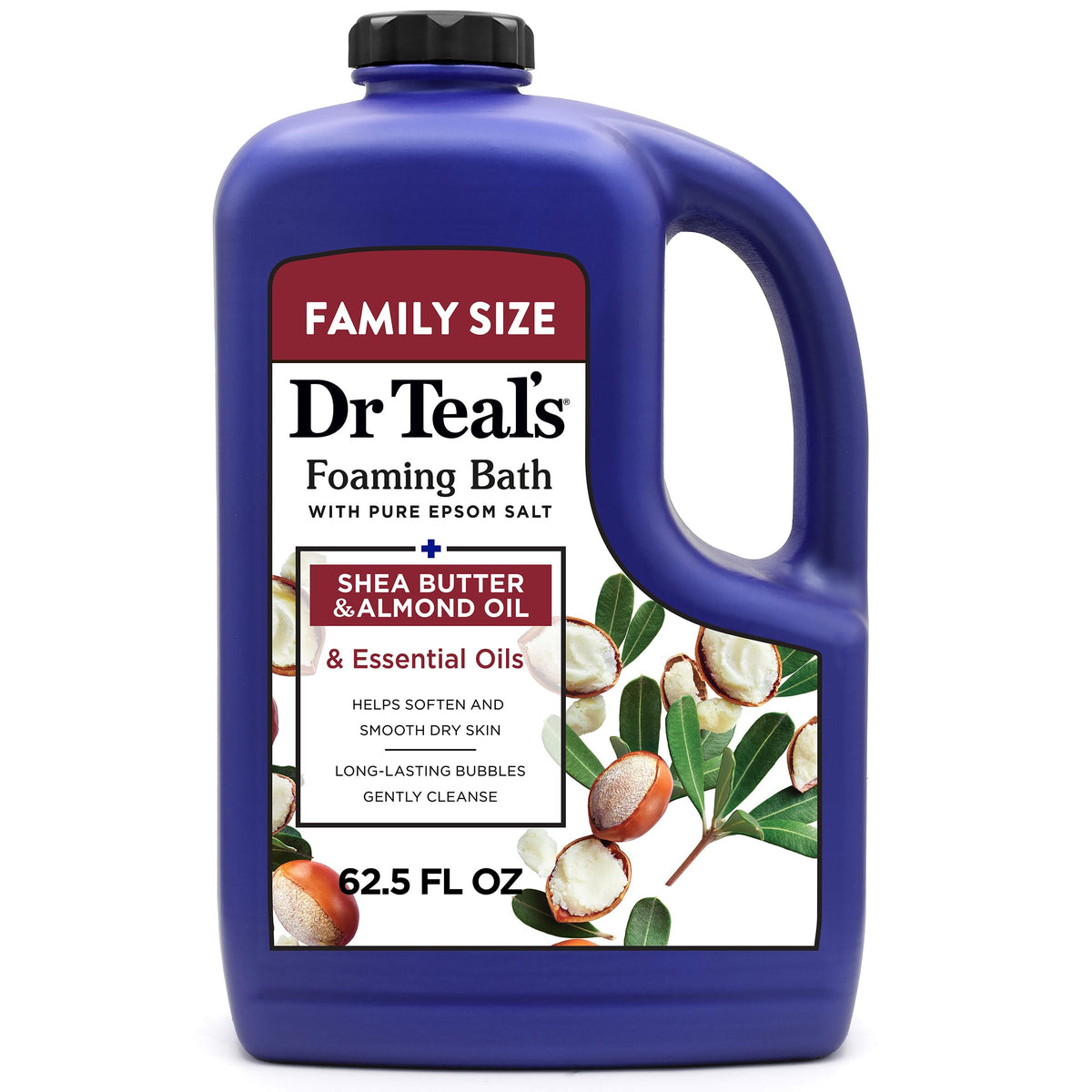 Dr Teal's Foaming Bath 62.5 fl oz front view