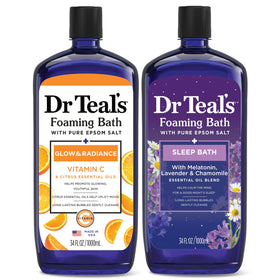 Dr Teal's Foaming Bath Duo 34 fl oz front view