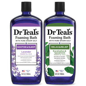 Dr Teal's Foaming Bath Lavender and Eucalyptus front view