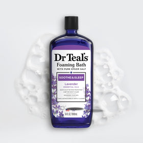 Dr Teal's Foaming Bath Lavender ingredients list
