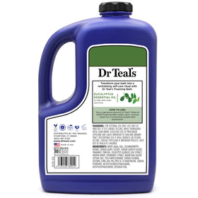 Dr Teal's Foaming Bath packaging with essential oil ingredients