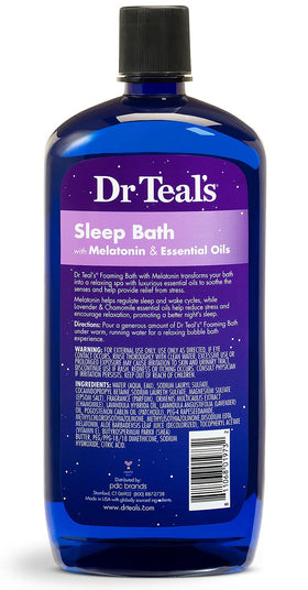 Dr Teal's Foaming Bath set with Epsom salts and essential oils
