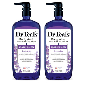 Dr Teal's Lavender Body Wash 24 fl oz front view