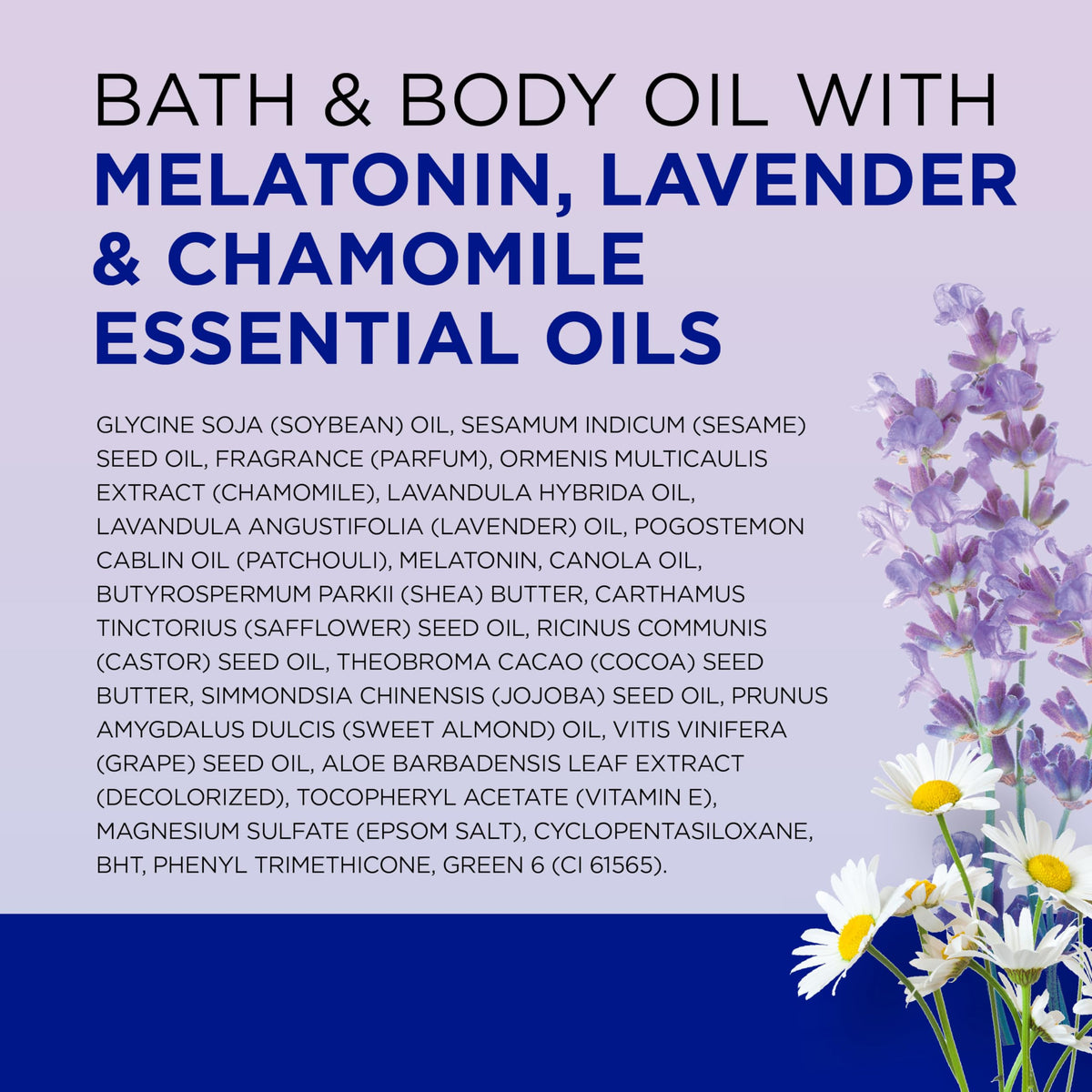 Dr Teal's Moisturizing Bath & Body Oil being poured into bath