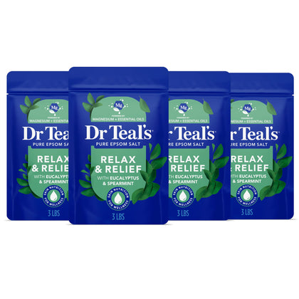 Dr Teal's Pure Epsom Salt Relax & Relief 3 lb front view