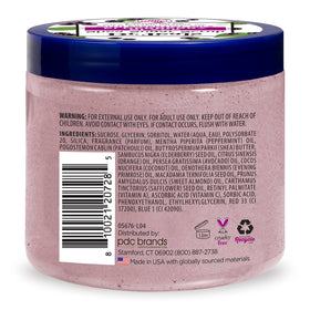 Dr Teal's Shea Sugar Body Scrub Black Elderberry with natural ingredients
