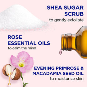 Dr Teal's Shea Sugar Body Scrub Rose packaging