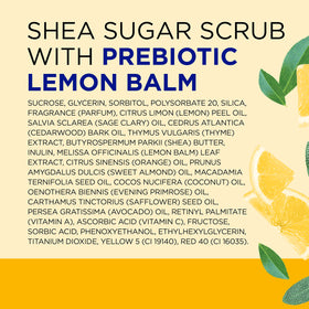 Dr Teal's Shea Sugar Scrub ingredients list