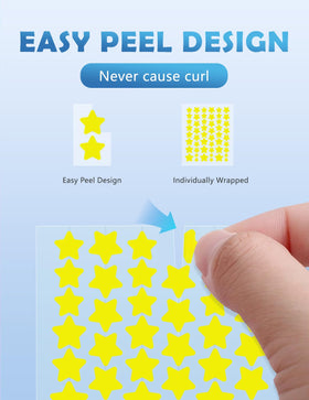 Dr. Zitacne Pimple Patch in transparent colour on skin