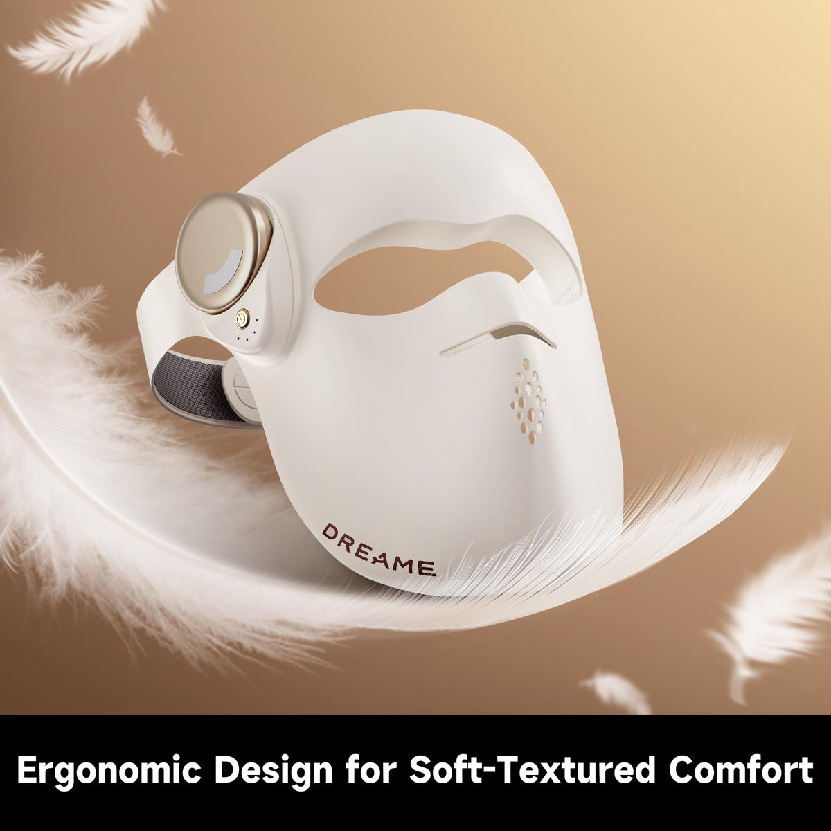Dreame Chrona Photon Skincare Mask with Type-C charging cable