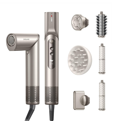 dreame Dazzle Hair Styler front view with smart display