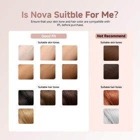 Dreame Nova IPL Hair Removal Device with user instructions