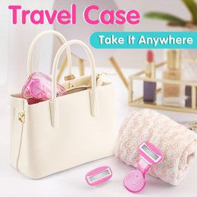 DreamGenius Travel Razor handle design with cat paw style