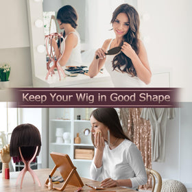 Dreamlover Wig Stand 14.2 inches height with wig