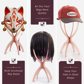 Dreamlover Wig Stand close-up showing thickness