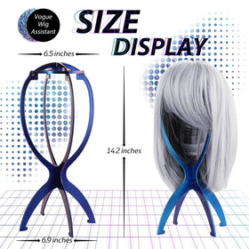 Dreamlover Wig Stand collapsible design in green
