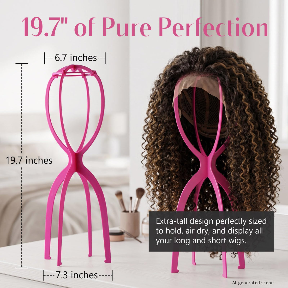 Dreamlover Wig Stand packaging