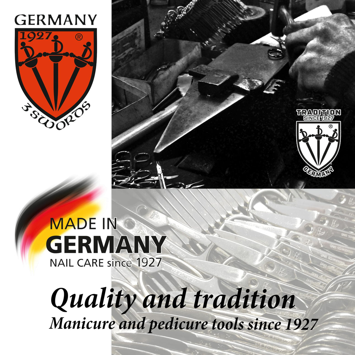 Drei Schwerter Sapphire Nail File Set lifestyle use
