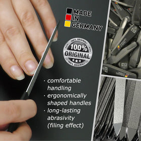 Drei Schwerter Sapphire Nail File Set packaging