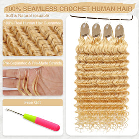DRESSMAKER crochet hair displayed in various colours