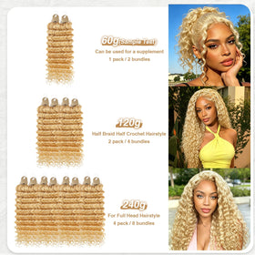 DRESSMAKER crochet hair extensions installation process