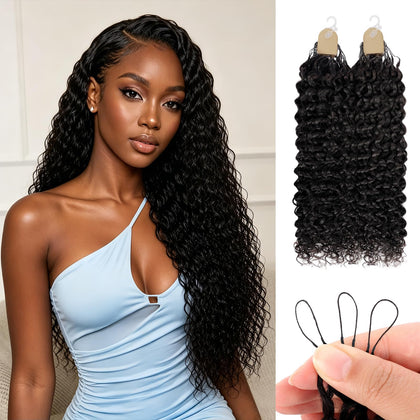 DRESSMAKER Human Crochet Hair 18 Inch Water Wave front view