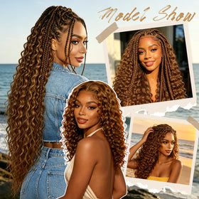 DRESSMAKER Human Crochet Hair Extensions 50 strands overview