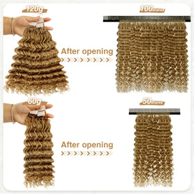 DRESSMAKER Human Crochet Hair Extensions displayed with accessories