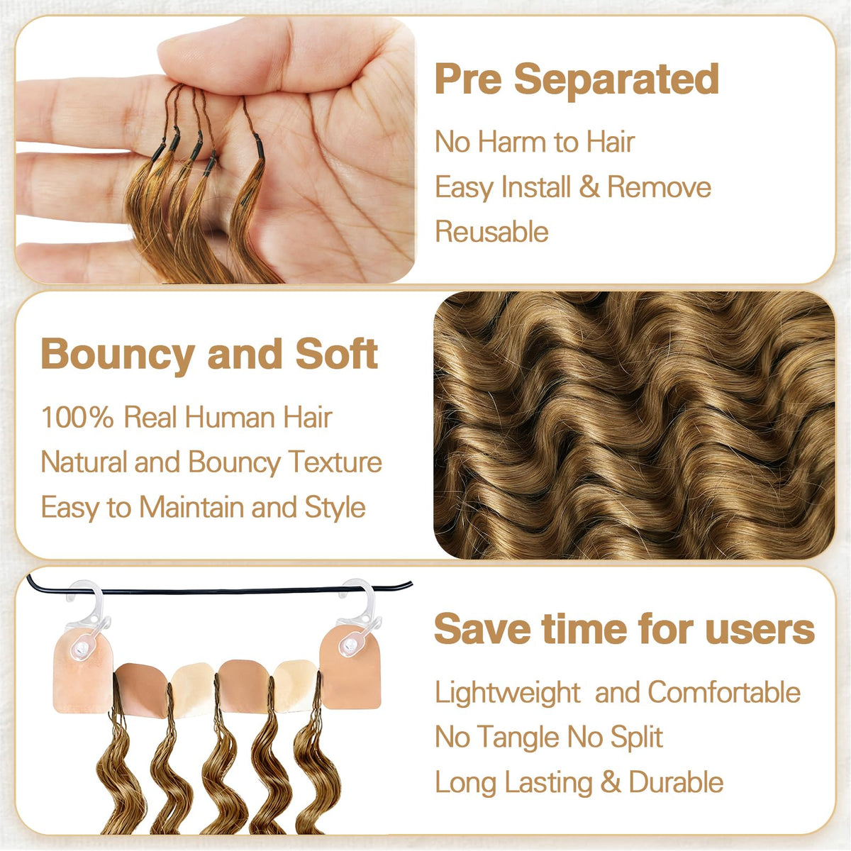 DRESSMAKER Human Crochet Hair Extensions packaging