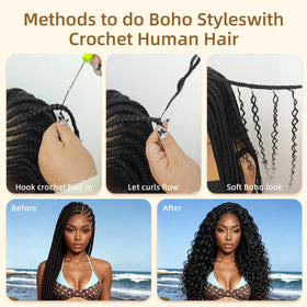 DRESSMAKER Human Crochet Hair in various colours