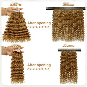 DRESSMAKER Human Crochet Hair showing pre-separated strands