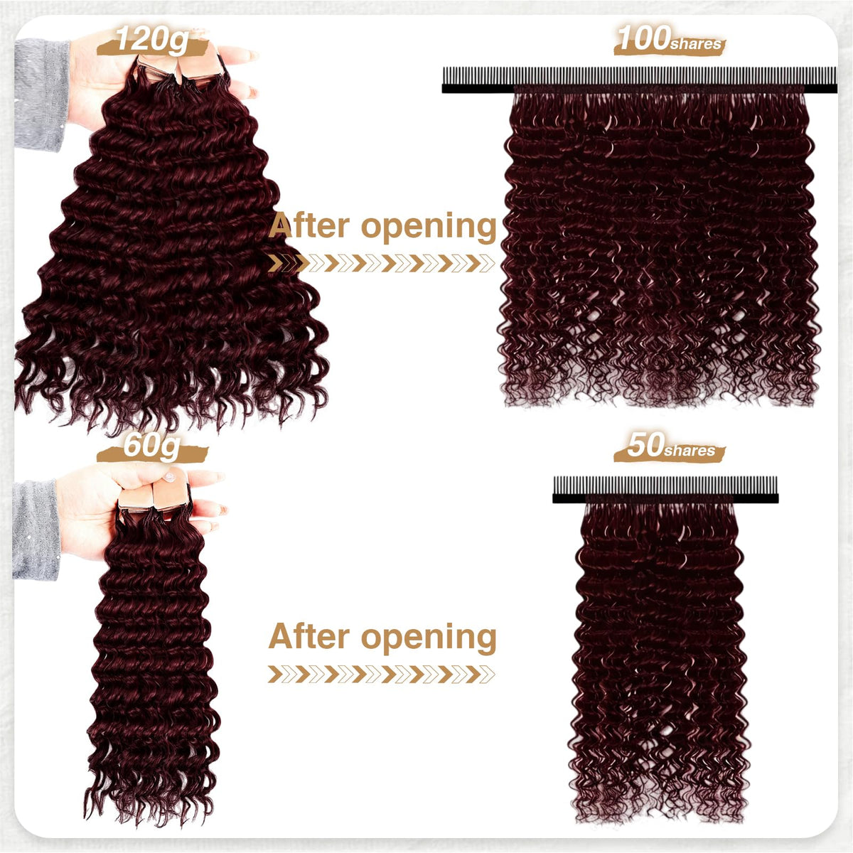 DRESSMAKER Miracle Knots Crochet Hair 18 Inch Black Wine styling options