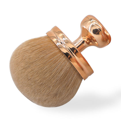 DRIPOO Extra Large Body Makeup Brush front view with 74mm oval head
