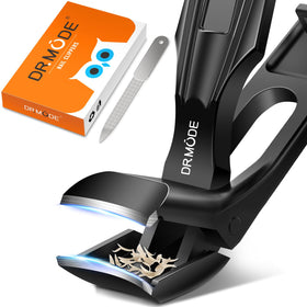 DRMODE Toenail Clippers front view with angled head