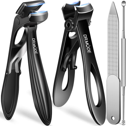 DRMODE Toenail Clippers Set with angled head design