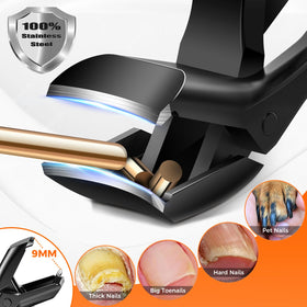 DRMODE Toenail Clippers with catcher for nail clippings