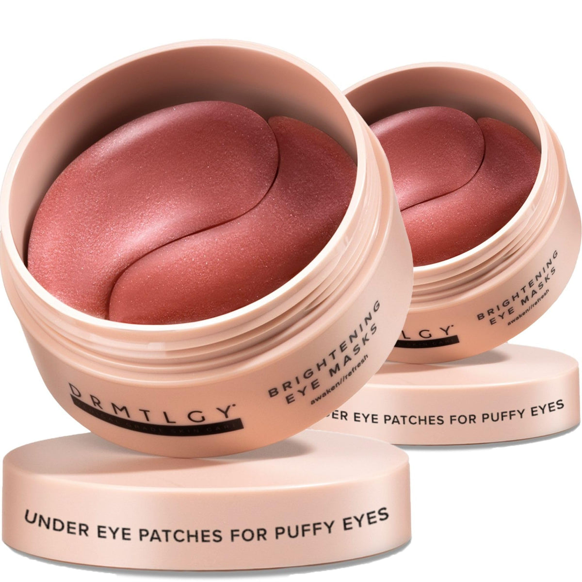 DRMTLGY Brightening Eye Masks front packaging view