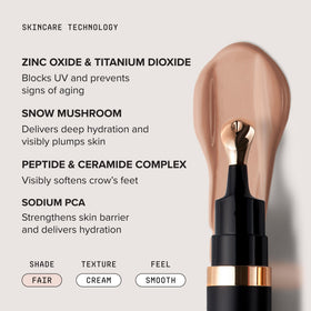 DRMTLGY Luminous Eye Corrector SPF 41 Fair in hand