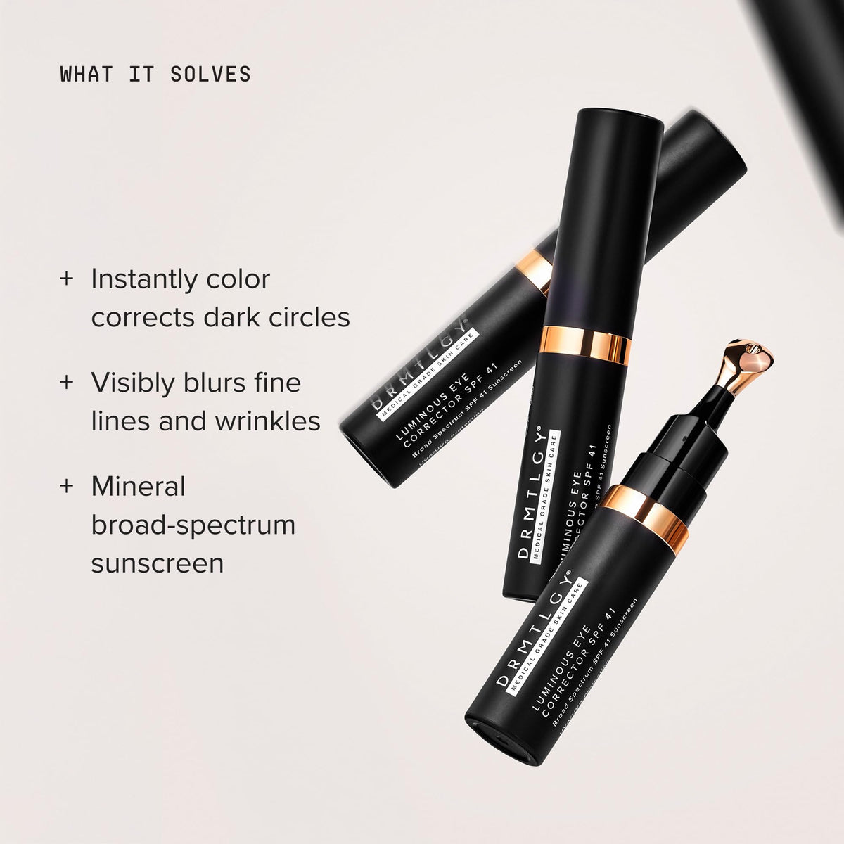 DRMTLGY Luminous Eye Corrector SPF 41 Medium packaging
