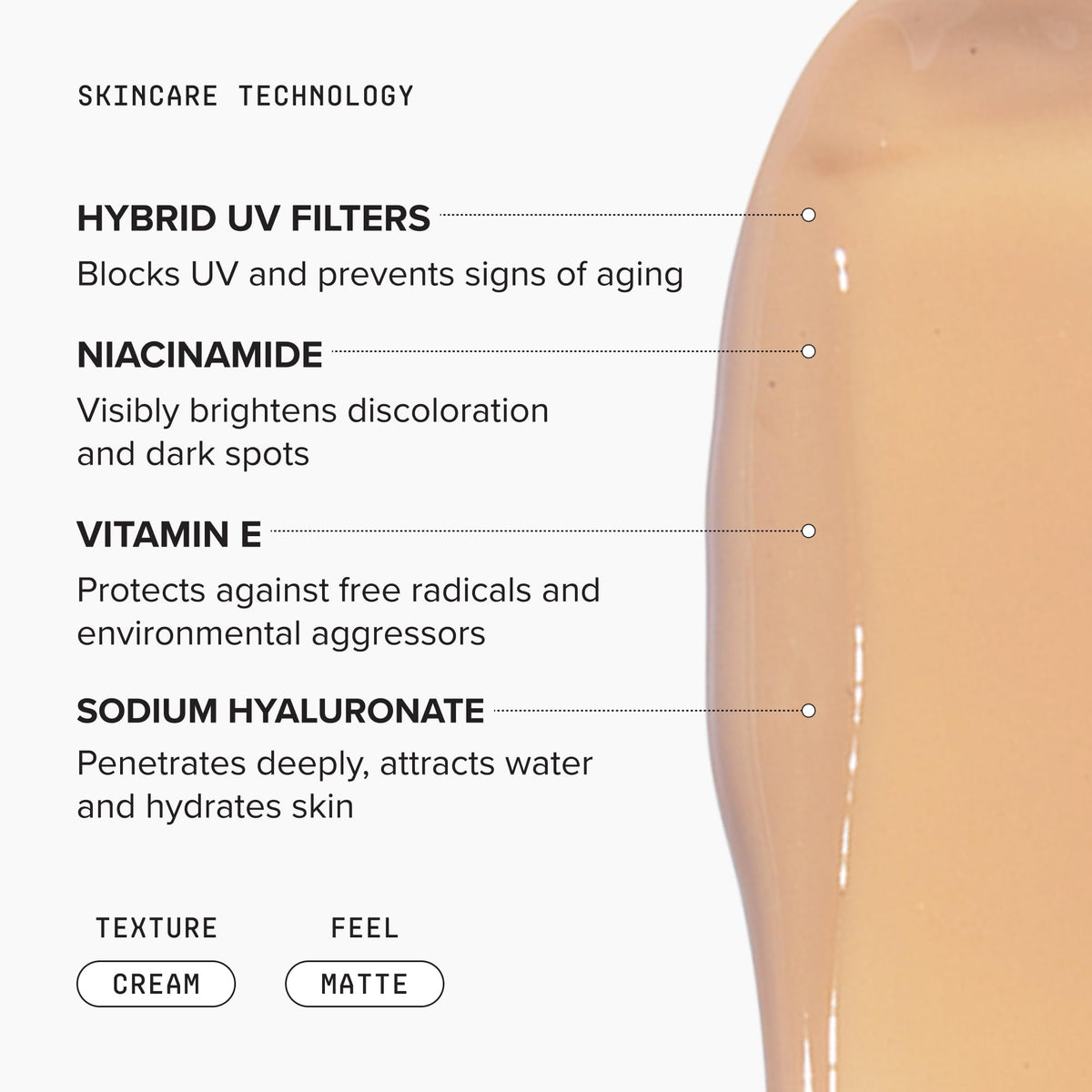 DRMTLGY Matte Universal Tinted Moisturizer SPF 46 ingredients list