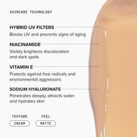 DRMTLGY Matte Universal Tinted Moisturizer SPF 46 ingredients list