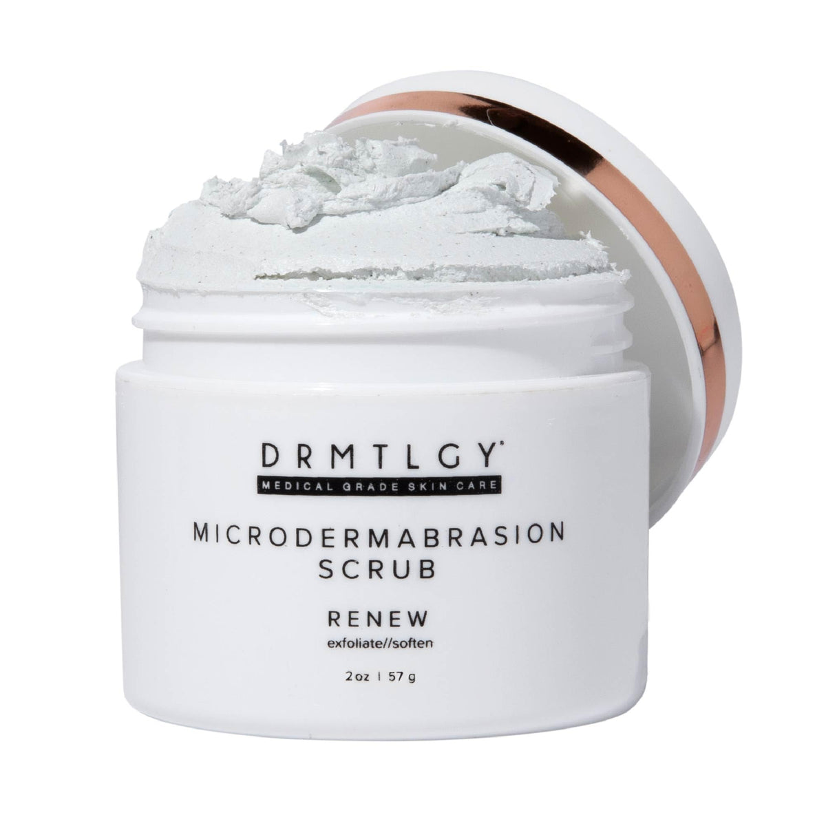 DRMTLGY Microdermabrasion Scrub 90g front view