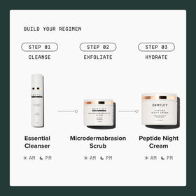 DRMTLGY Microdermabrasion Scrub packaging