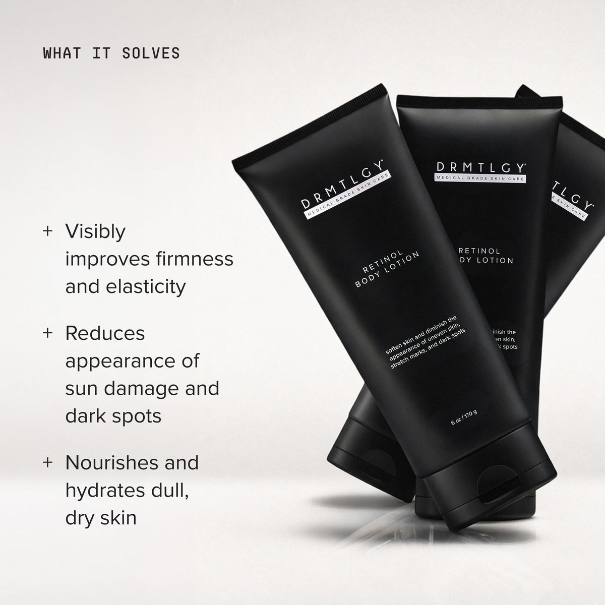 DRMTLGY Retinol Body Lotion close-up of texture