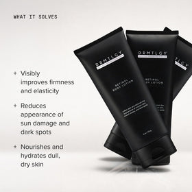 DRMTLGY Retinol Body Lotion close-up of texture