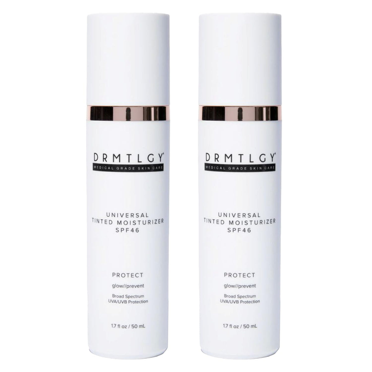 DRMTLGY Tinted Moisturiser SPF 46 2-Pack front view