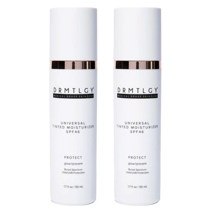 DRMTLGY Tinted Moisturiser SPF 46 2-Pack front view