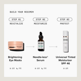 DRMTLGY Tinted Moisturiser SPF 46 in natural light